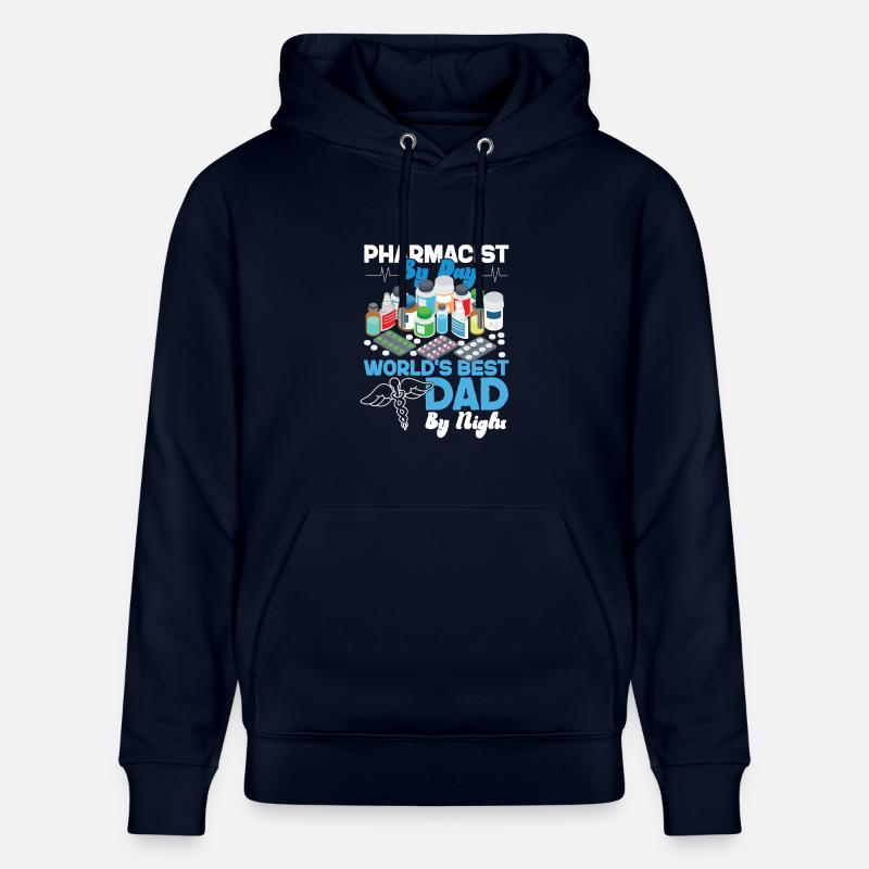 Pharmacy Tech Technician - Stanley/Stella Unisex Bio-Hoodie CRUISER  - Navy
