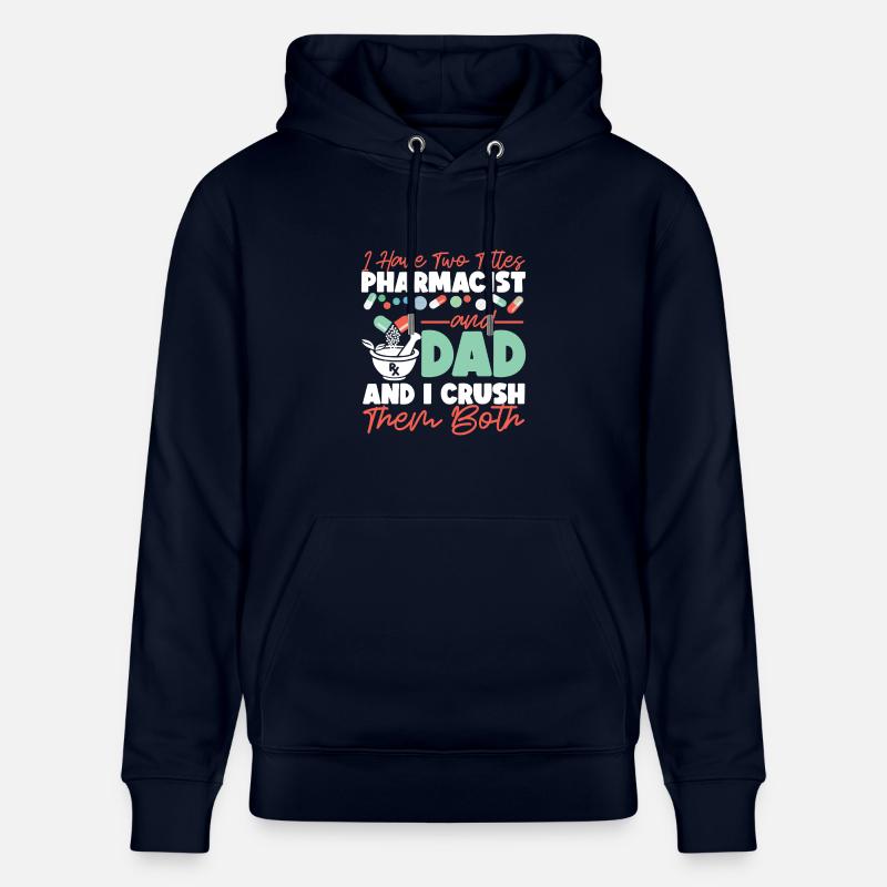 Pharmacy Tech Technician - Stanley/Stella Unisex Bio-Hoodie CRUISER - Navy