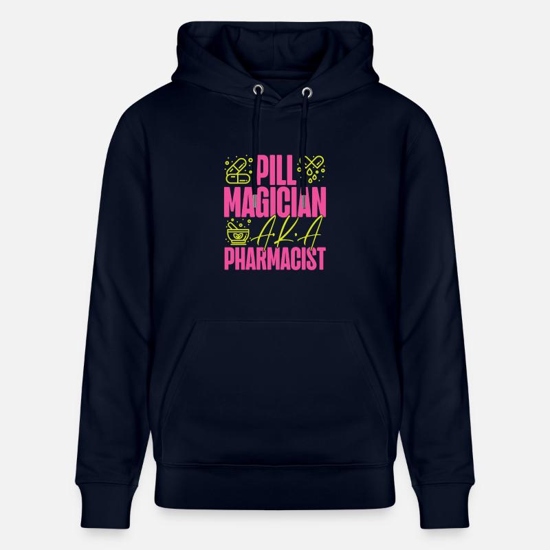 Pharmacy Tech Technician - Stanley/Stella Unisex Bio-Hoodie CRUISER  - Navy