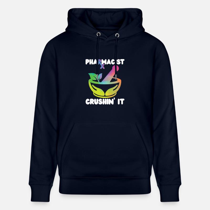 Pharmacy Tech Technician - Stanley/Stella Unisex Bio-Hoodie CRUISER  - Navy