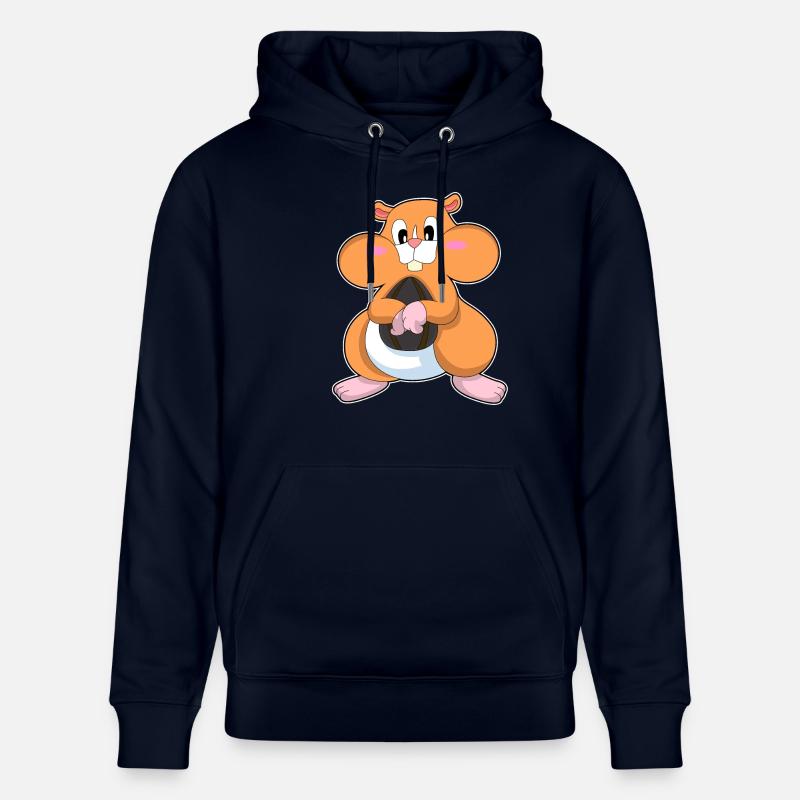 Hamster aux noix - Sweat à capuche bio CRUISER Stanley/Stella Unisexe - marine