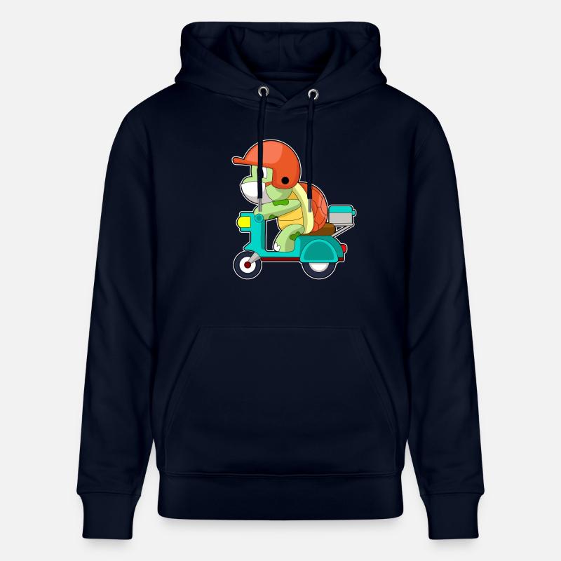 Scooter tortue - Sweat à capuche bio CRUISER Stanley/Stella Unisexe - marine