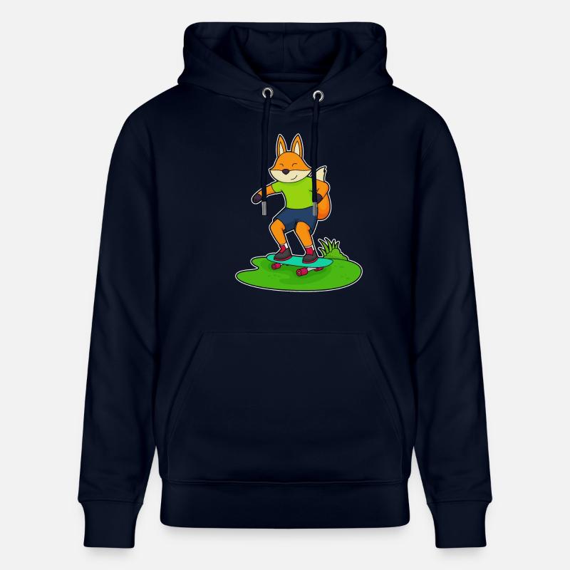 Fuchs Skater Skateboard - Sweat à capuche bio CRUISER Stanley/Stella Unisexe - marine