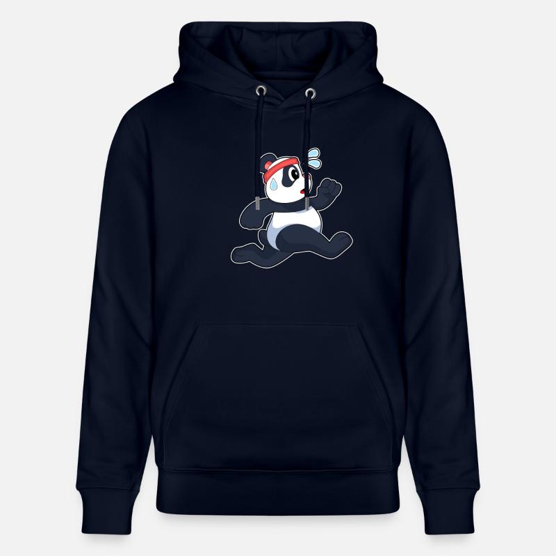 Panda Jogger Jogging - Sweat à capuche bio CRUISER Stanley/Stella Unisexe - marine