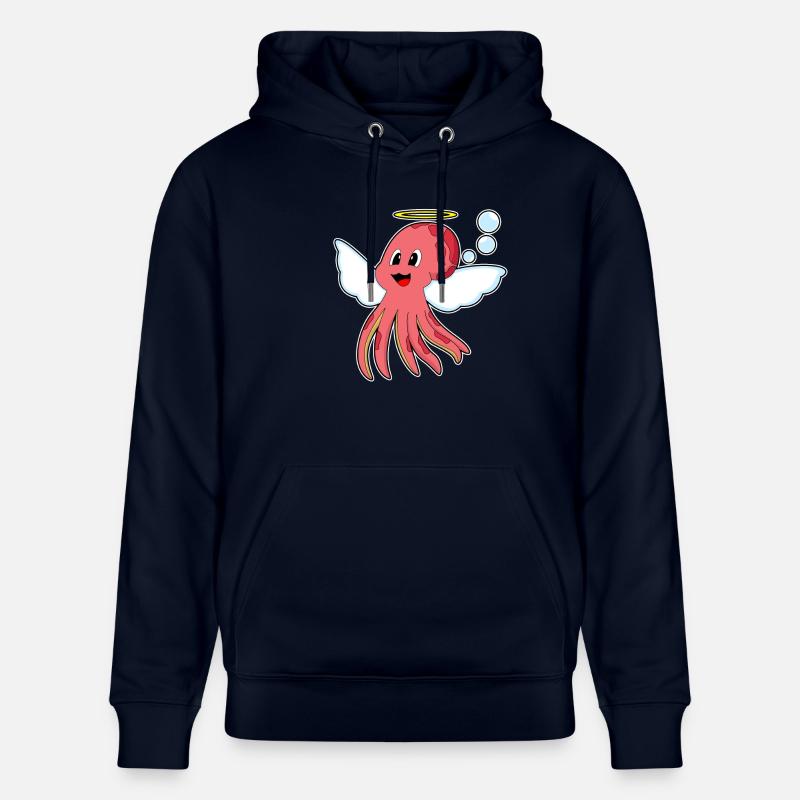 Ailes d’ange de pieuvre - Sweat à capuche bio CRUISER Stanley/Stella Unisexe - marine