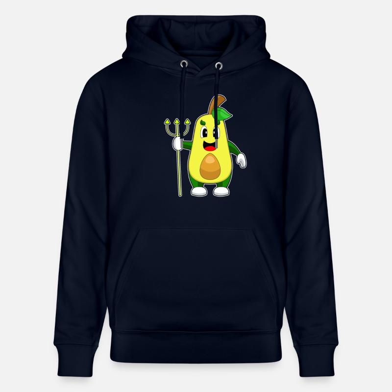Avocat Halloween Devil - Sweat à capuche bio CRUISER Stanley/Stella Unisexe - marine
