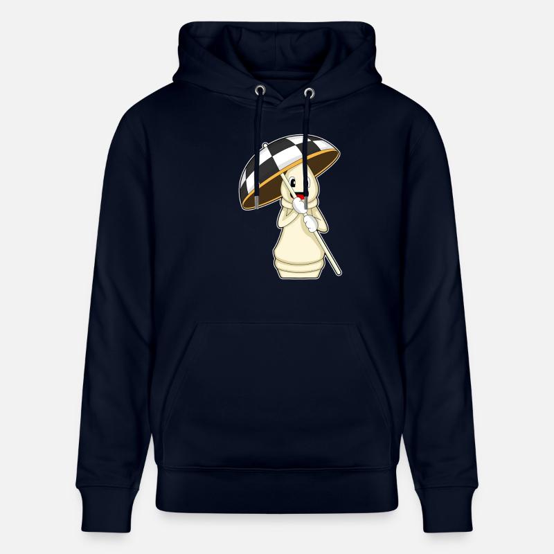 Pièce d’échecs Tour Échecs - Sweat à capuche bio CRUISER Stanley/Stella Unisexe - marine