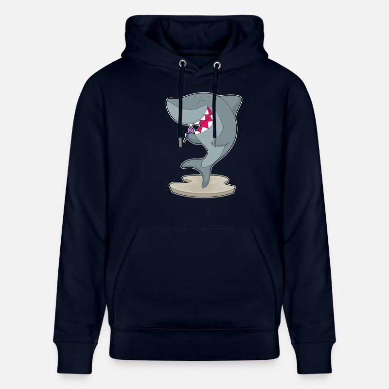 Fléchette de requin - Sweat à capuche bio CRUISER Stanley/Stella Unisexe - marine