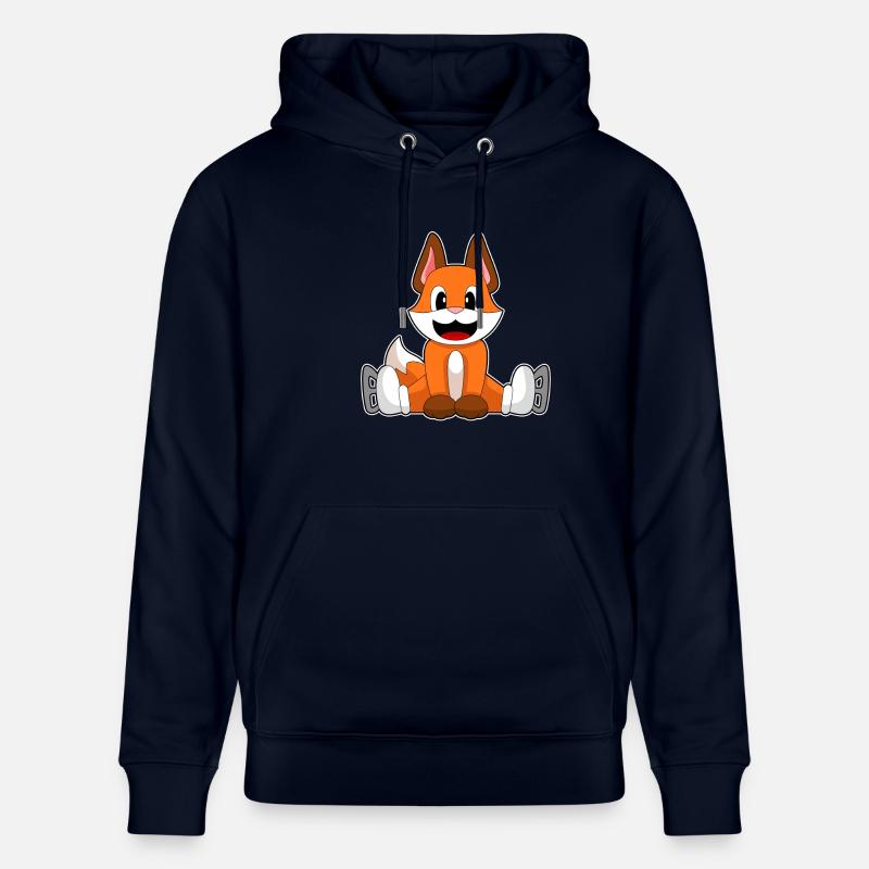 Patins à glace Fox - Sweat à capuche bio CRUISER Stanley/Stella Unisexe - marine