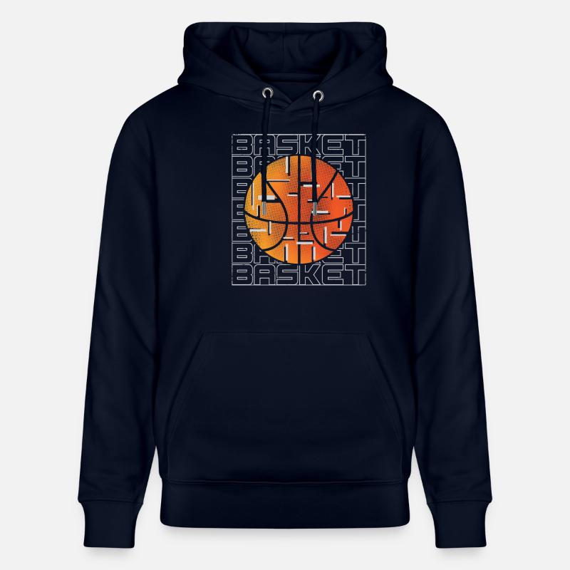 Basket-ball Joueurs de basket-ball - Sweat à capuche bio CRUISER Stanley/Stella Unisexe - marine