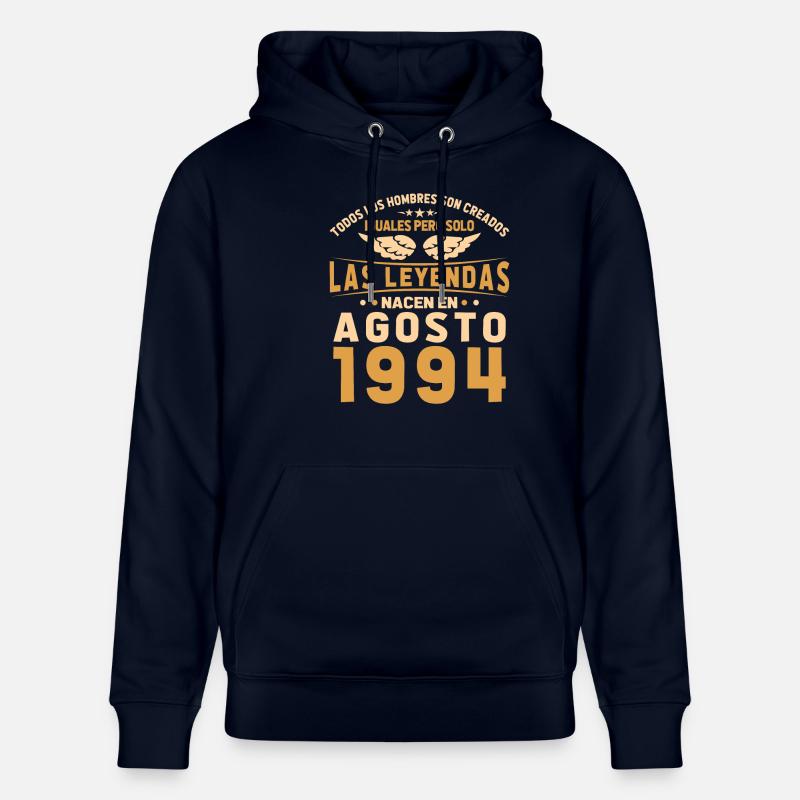 Les Légendes Août 1994 - Sweat à capuche bio CRUISER Stanley/Stella Unisexe - marine