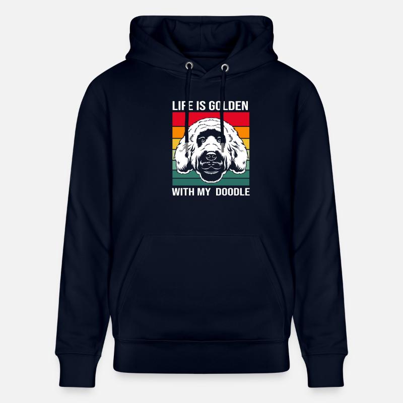 Goldendoodle - Sweat à capuche bio CRUISER Stanley/Stella Unisexe - marine