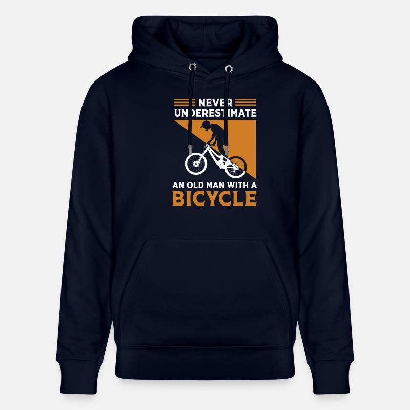 VTT VTT VTT - Sweat à capuche bio CRUISER Stanley/Stella Unisexe - marine