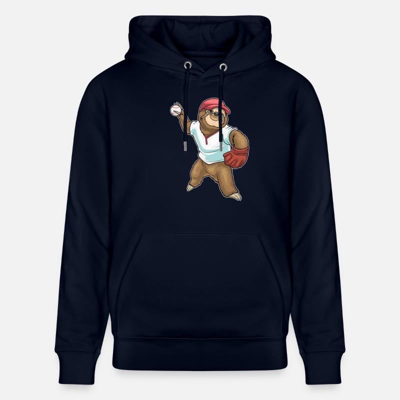 Gant de baseball Sloth - Sweat à capuche bio CRUISER Stanley/Stella Unisexe - marine