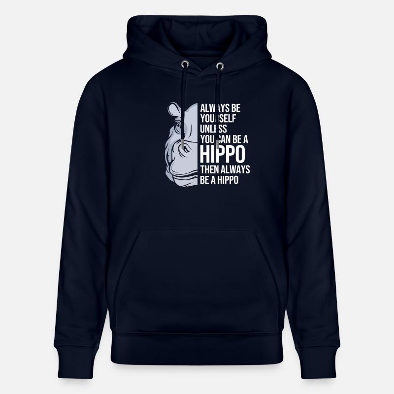 Nilpferd - Stanley/Stella Unisex Bio-Hoodie CRUISER  - Navy