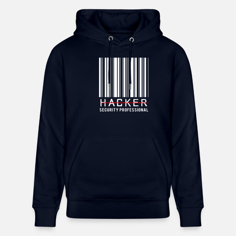 Cybersecurity Cyber Programmierer Hacker - Stanley/Stella Unisex Bio-Hoodie CRUISER  - Navy