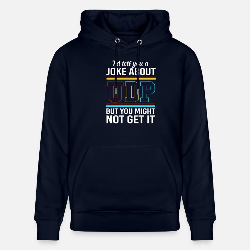 Cybersecurity Cyber Programmer Hacker - Stanley/Stella CRUISER Unisex Organic Hoodie - navy