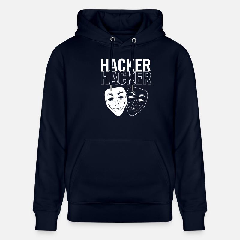 Cybersecurity Cyber Programmer Hacker - Stanley/Stella CRUISER Unisex Organic Hoodie - navy