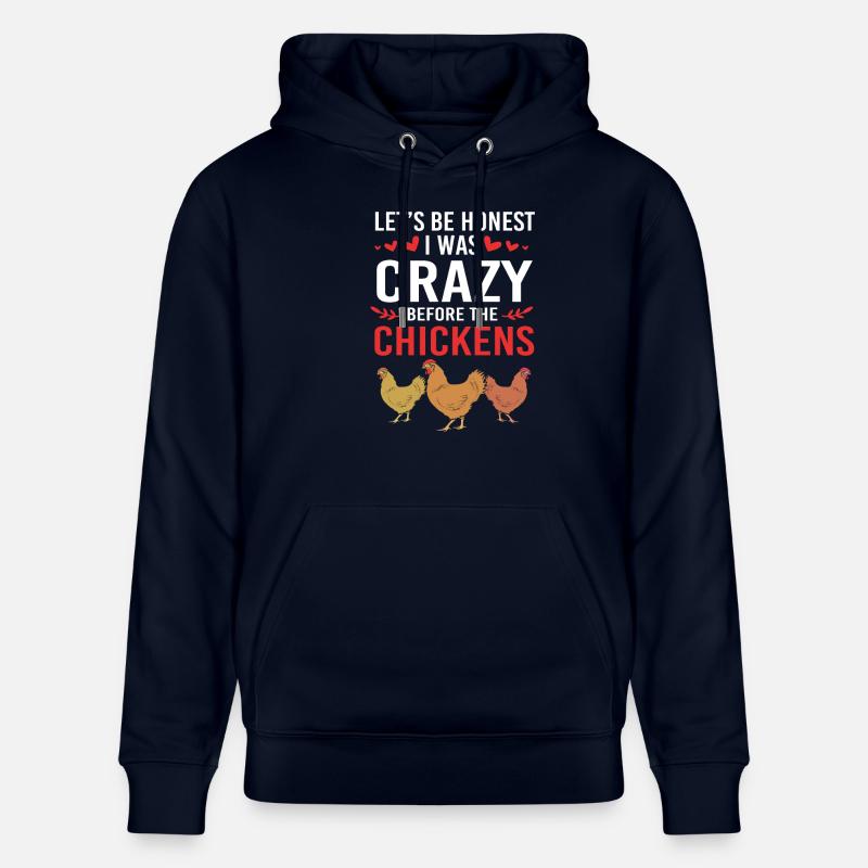Poulet Volaille - Sweat à capuche bio CRUISER Stanley/Stella Unisexe - marine