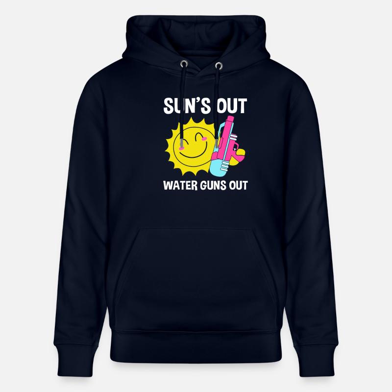 Pistolet à eau - Sweat à capuche bio CRUISER Stanley/Stella Unisexe - marine