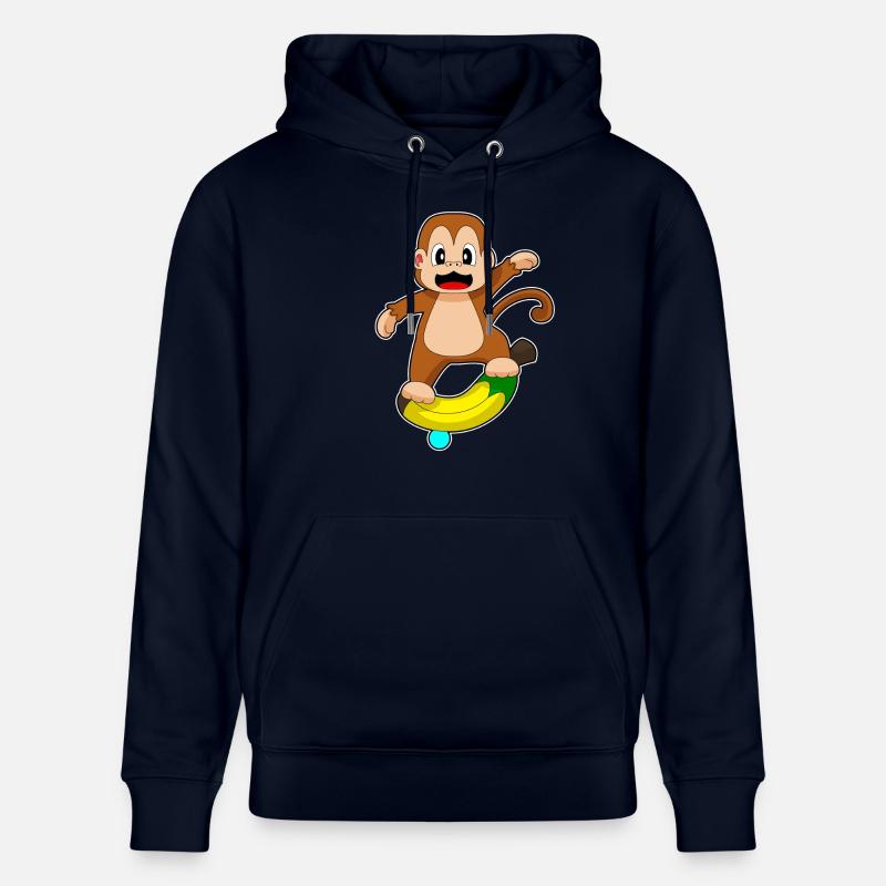 Équilibre Monkey Banana - Sweat à capuche bio CRUISER Stanley/Stella Unisexe - marine