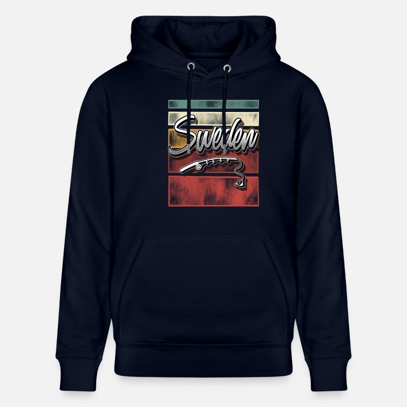 Suède Pêche Pêche - Sweat à capuche bio CRUISER Stanley/Stella Unisexe - marine