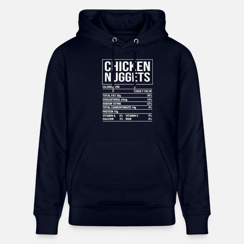 Nuggets de poulet - Sweat à capuche bio CRUISER Stanley/Stella Unisexe - marine