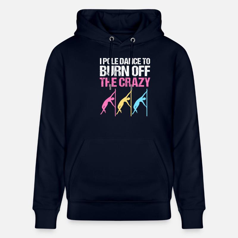 Pole Dance - Stanley/Stella Unisex Bio-Hoodie CRUISER  - Navy