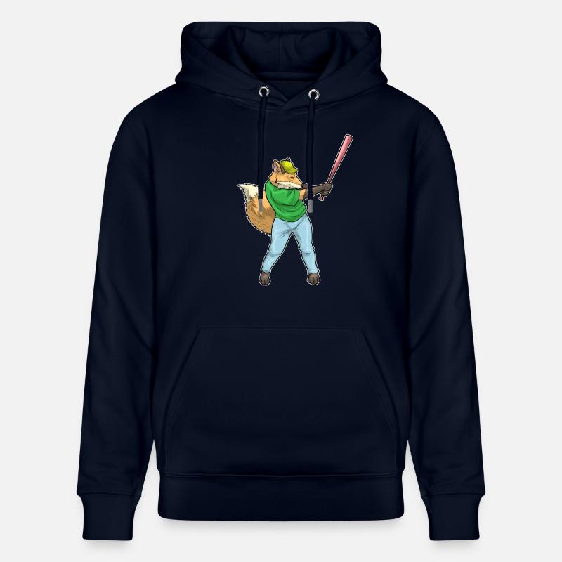 Batte de baseball Fox - Sweat à capuche bio CRUISER Stanley/Stella Unisexe - marine