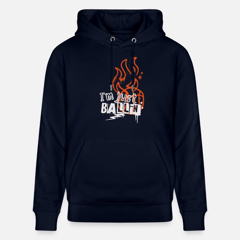 Basket-ball Joueurs de basket-ball - Sweat à capuche bio CRUISER Stanley/Stella Unisexe - marine