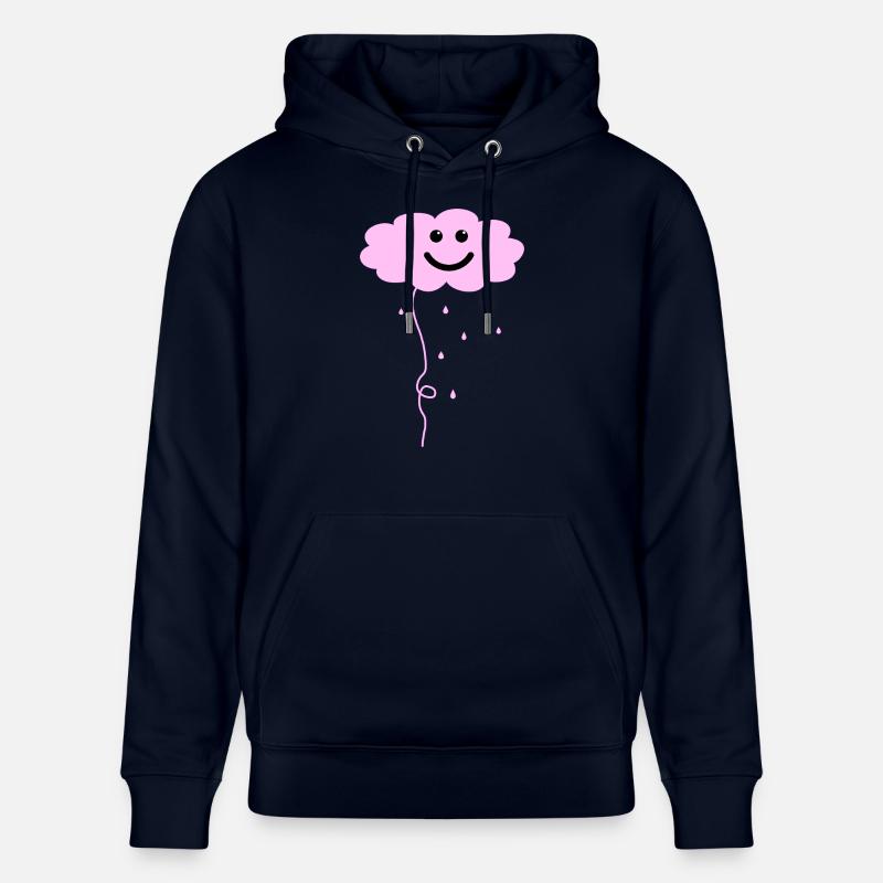 Mon petit nuage de pluie - Sweat à capuche bio CRUISER Stanley/Stella Unisexe - marine