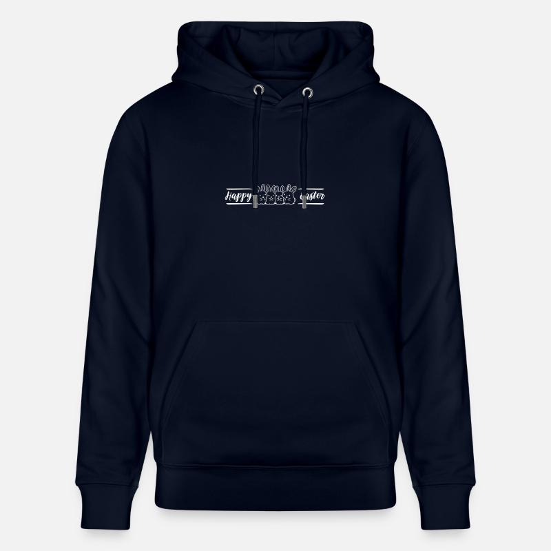 Joyeux lapins de Pâques - Sweat à capuche bio CRUISER Stanley/Stella Unisexe - marine