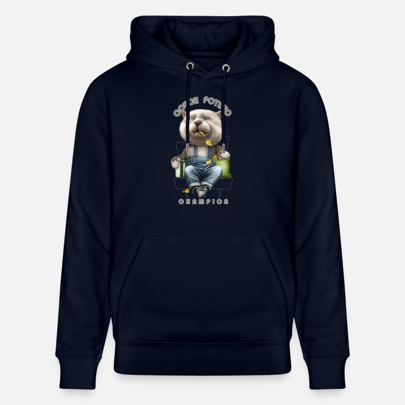 PATATE DE SOFA - Sweat à capuche bio CRUISER Stanley/Stella Unisexe - marine