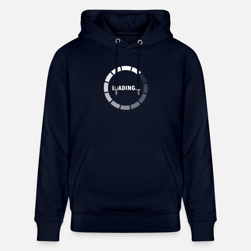 Ajax Loader - loading - waiting - Stanley/Stella Unisex Bio-Hoodie CRUISER  - Navy