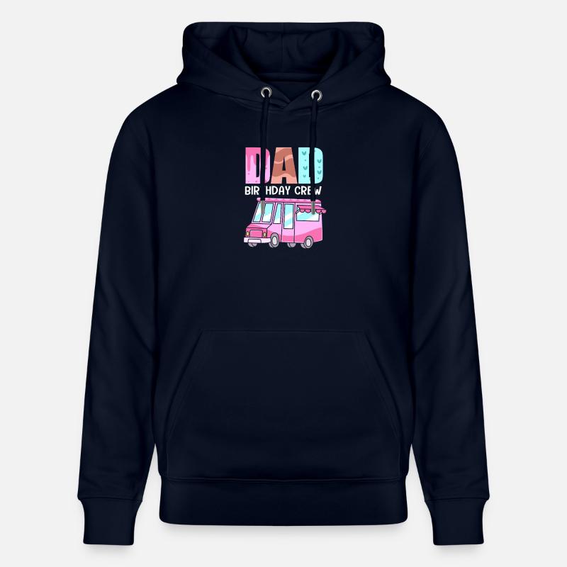 Eiscreme Eiswagen Eis Eisdiele - Stanley/Stella Unisex Bio-Hoodie CRUISER  - Navy