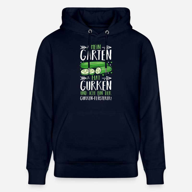 Jardinier Concombre Jardin fermier - Sweat à capuche bio CRUISER Stanley/Stella Unisexe - marine