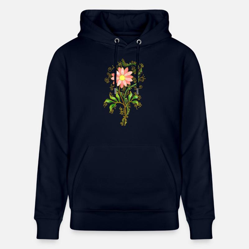 Fleur - Sweat à capuche bio CRUISER Stanley/Stella Unisexe - marine