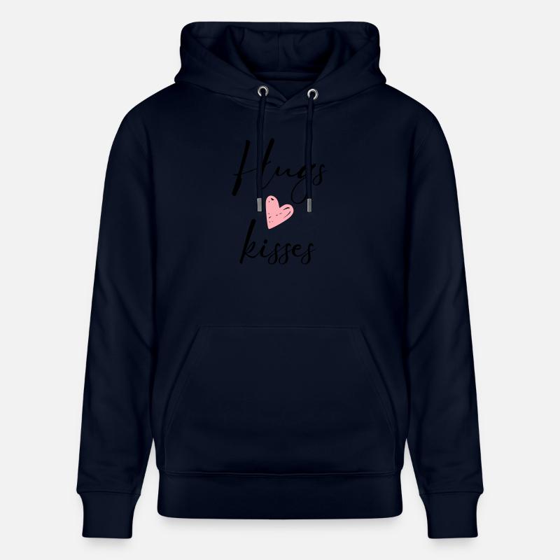 Câlins & baisers - Sweat à capuche bio CRUISER Stanley/Stella Unisexe - marine