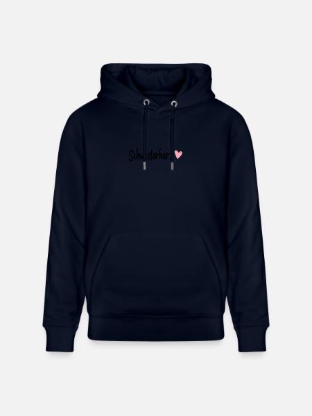 schwesterherz - Stanley/Stella Unisex Bio-Hoodie CRUISER - Navy