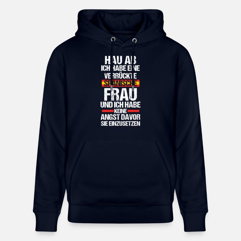 Spanier Spanien - Stanley/Stella Unisex Bio-Hoodie CRUISER  - Navy