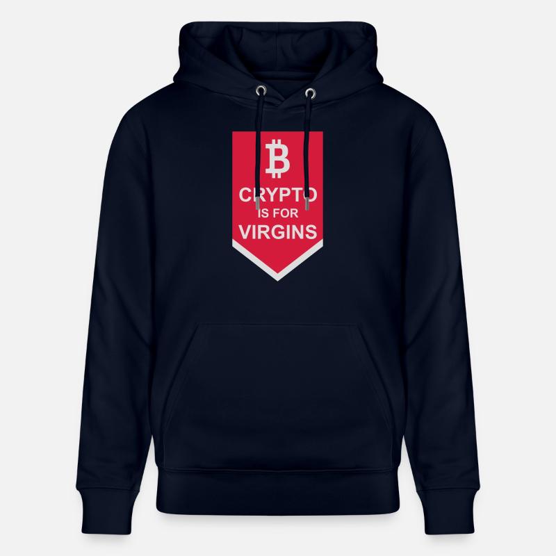 Crypto est pour les vierges - Sweat à capuche bio CRUISER Stanley/Stella Unisexe - marine