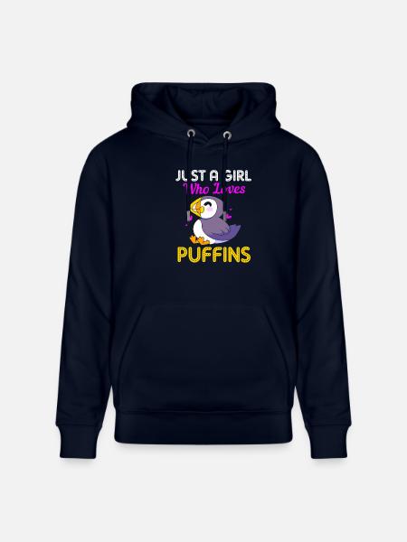 Papageientaucher Puffin - Stanley/Stella CRUISER Unisex Organic Hoodie - navy