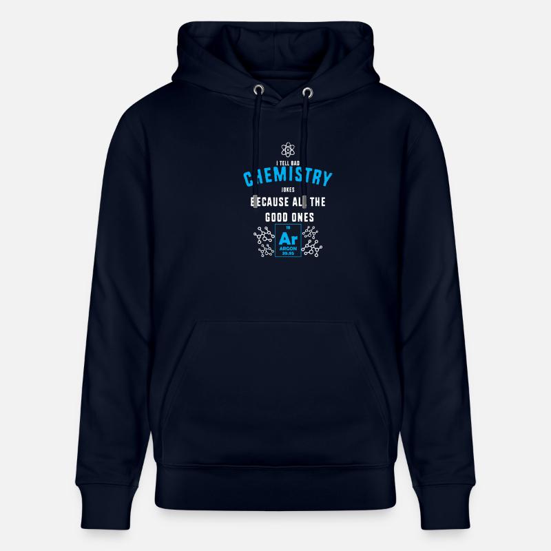 Professeur de chimie Chimiste - Sweat à capuche bio CRUISER Stanley/Stella Unisexe - marine