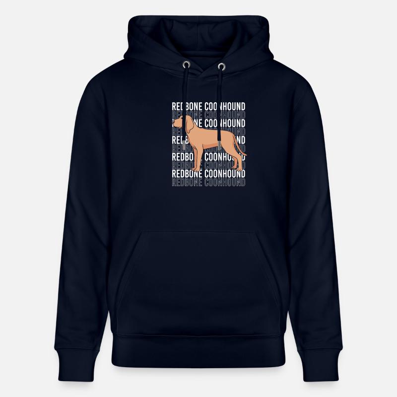 Redbone Coonhound - Sweat à capuche bio CRUISER Stanley/Stella Unisexe - marine