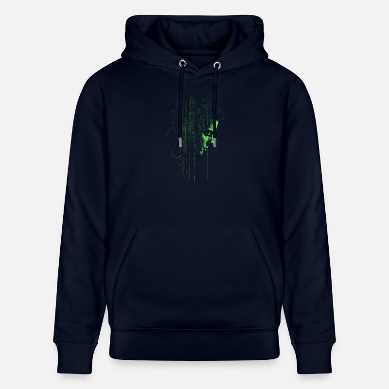 Hackerdesign, Programmierung, Hacker - Stanley/Stella Unisex Bio-Hoodie CRUISER  - Navy