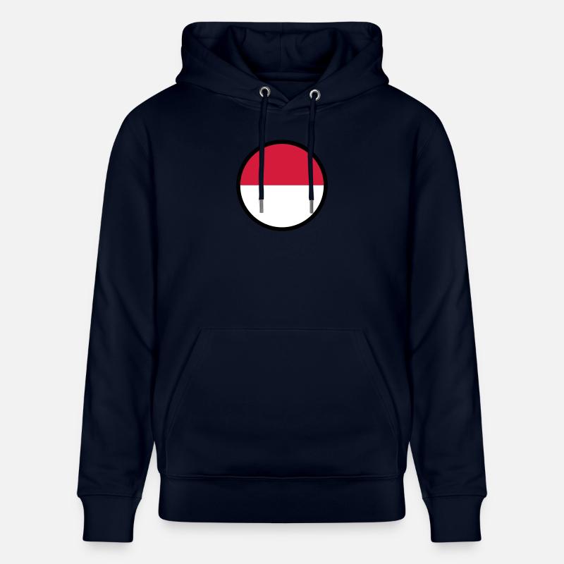 Sous le signe de l'Indonésie - Sweat à capuche bio CRUISER Stanley/Stella Unisexe - marine