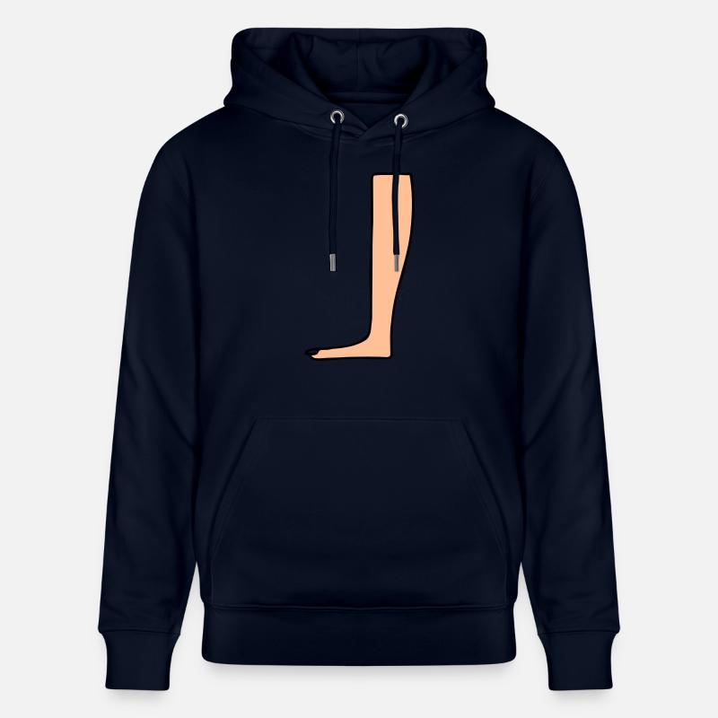 Leg Heiroglyph - Sweat à capuche bio CRUISER Stanley/Stella Unisexe - marine