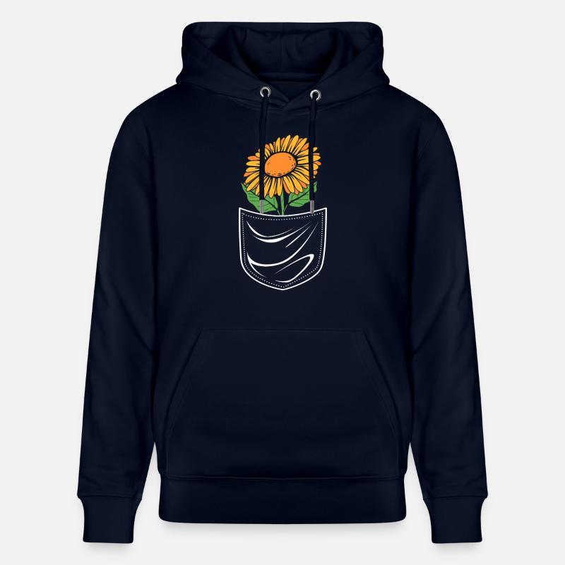 Fleuriste Fleuriste Bouquet de fleuriste - Sweat à capuche bio CRUISER Stanley/Stella Unisexe - marine