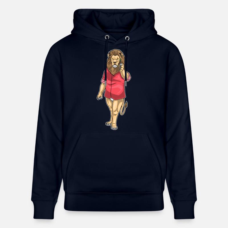 Lion Dart Dart - Sweat à capuche bio CRUISER Stanley/Stella Unisexe - marine