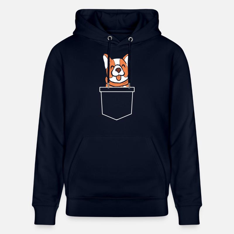 Corgi - Sweat à capuche bio CRUISER Stanley/Stella Unisexe - marine